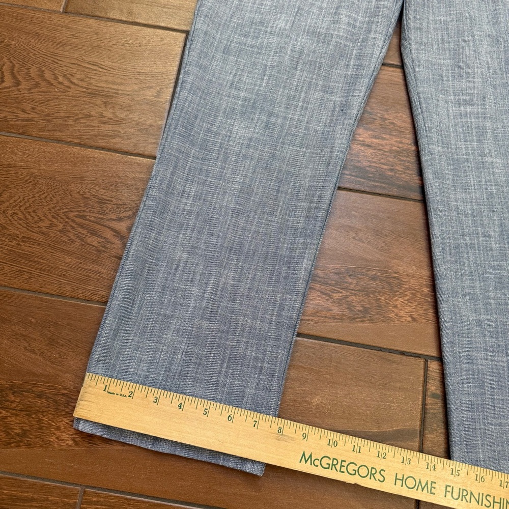 Investment Women’s Pants 10P Inseam 28 Gray Secret Support Straight Leg - Picture 3 of 7